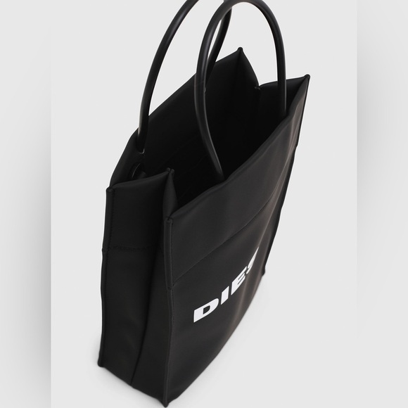 Diesel Sakettino Bag unisex travel with long strap coated crossbody tote - Picture 2 of 10